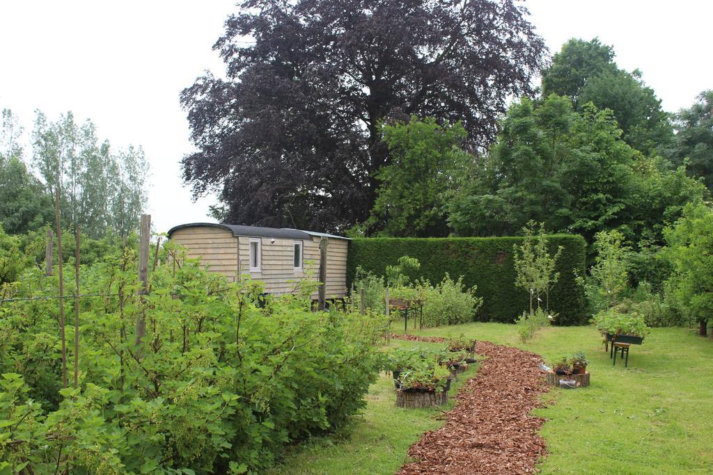 Pipowagen/Chalet De Oude Rijn Bed and Breakfast Harmelen Esterno foto